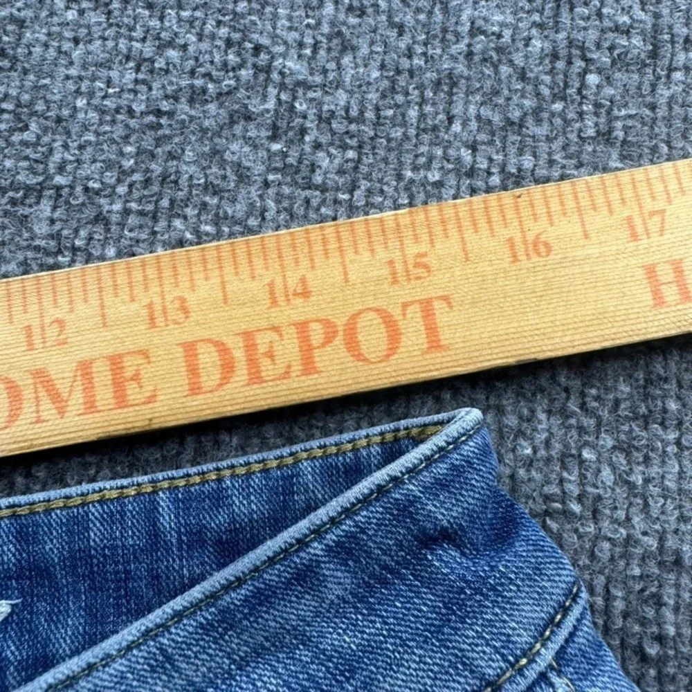 American Eagle Jeans Mens 31x32 Blue Slim Straight Cotton Stretch Denim Workwear